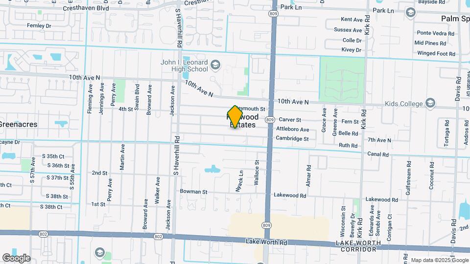 4695 Cambridge St Map and Location Details
