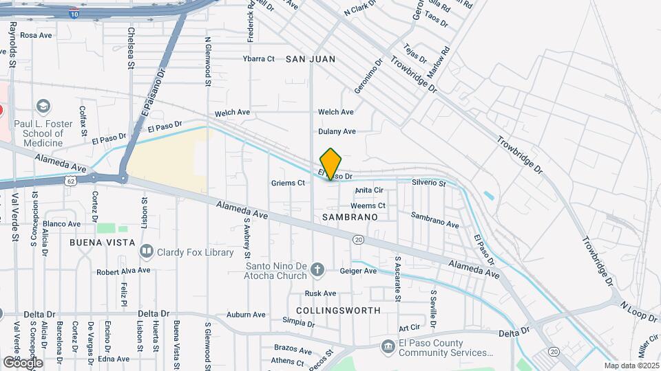 151 N Pendell Rd Map and Location Details