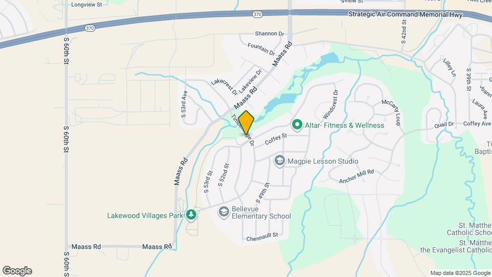 5010 Lake Forest Dr Map and Location Details