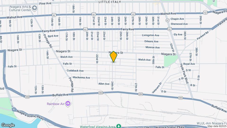 301 24th St Map and Location Details