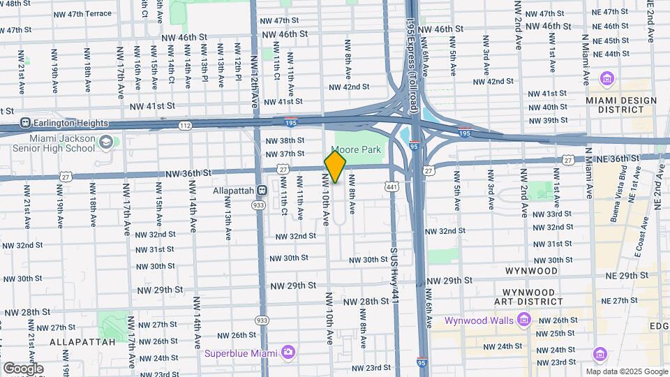 3435 NW 9th Ct Map and Location Details