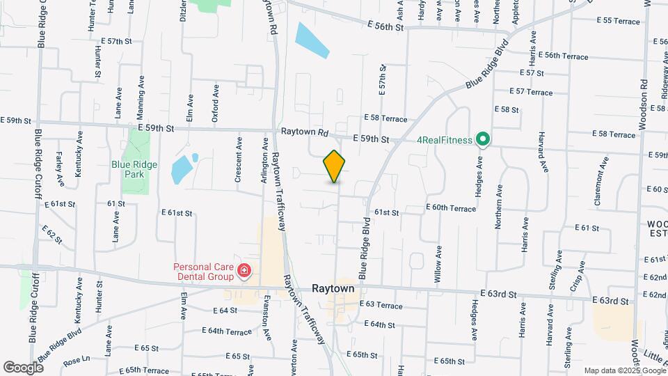 6020 Raytown Rd Map and Location Details