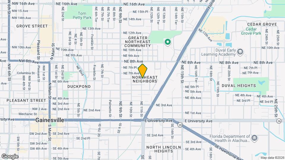 541 NE 11th St Map and Location Details