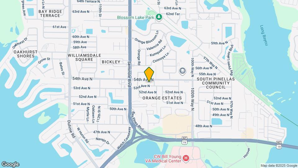 10511 53rd Ave N Mapa y Detalles de la Ubicación
