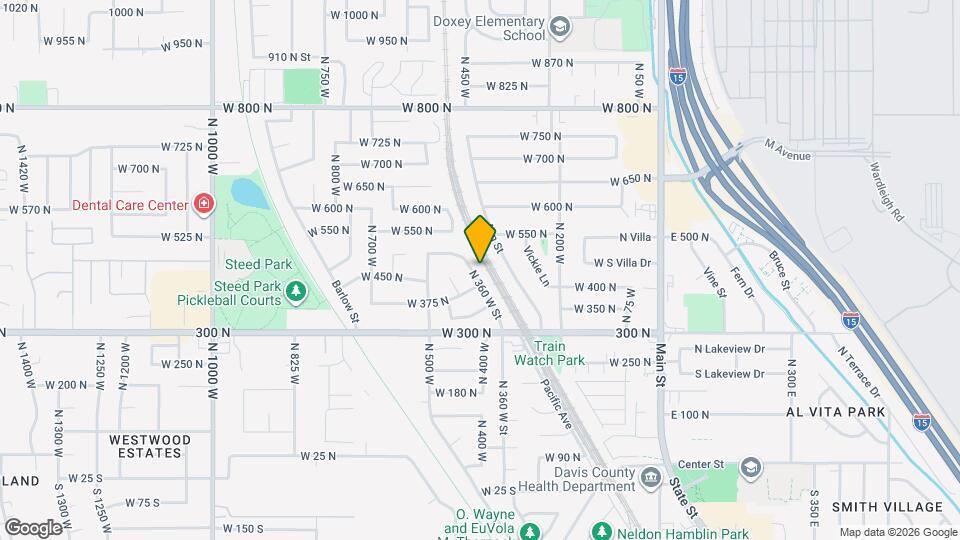 435 N Kersh Dr W Map and Location Details