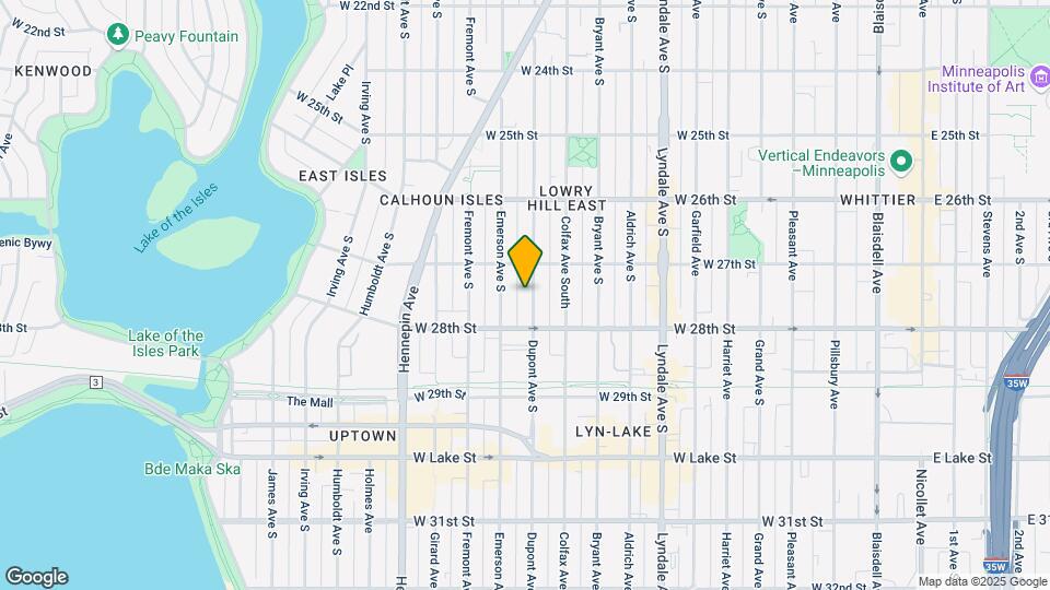 2726 DuPont Ave S, Unit 1 Map and Location Details