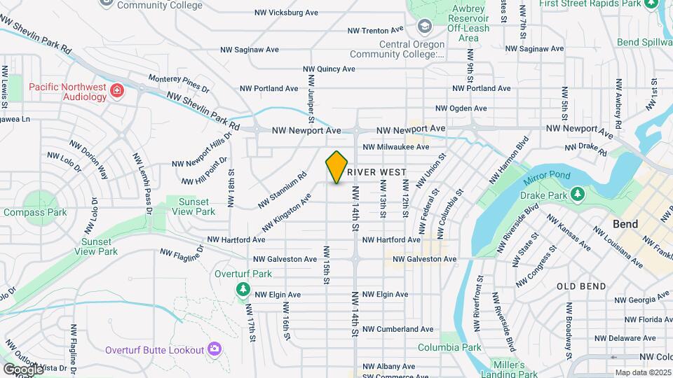1447 NW Kingston Ave Map and Location Details