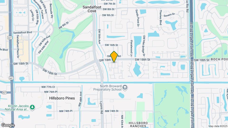 23315 SW 54th Way Map and Location Details