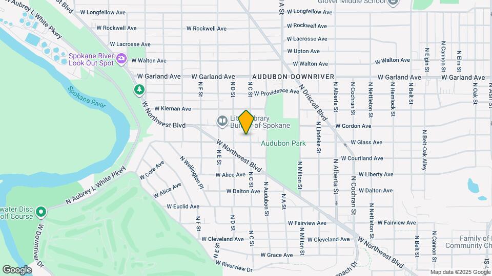 3108 W Glass Ave Map and Location Details