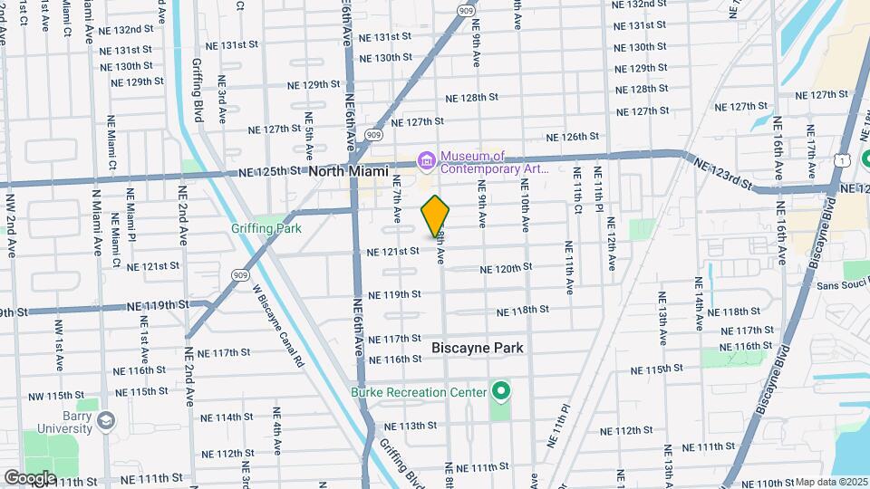 795-799 NE 121st St Mapa y Detalles de la Ubicación