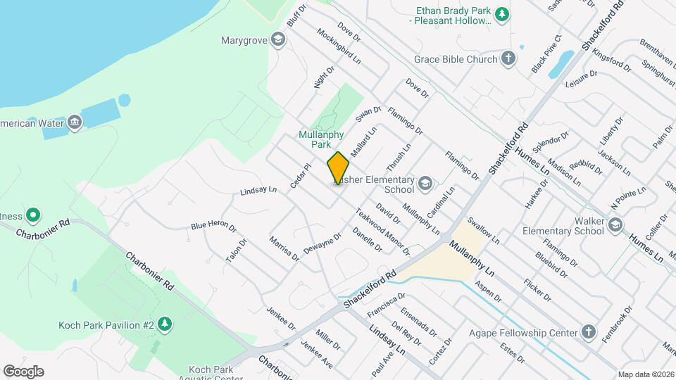 2345 Teakwood Manor Dr Map and Location Details