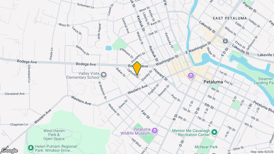 422-420 Upham St Map and Location Details