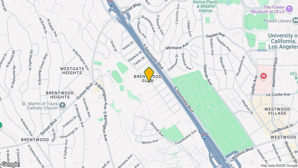 11425 Cashmere St Mapa y Detalles de la Ubicación