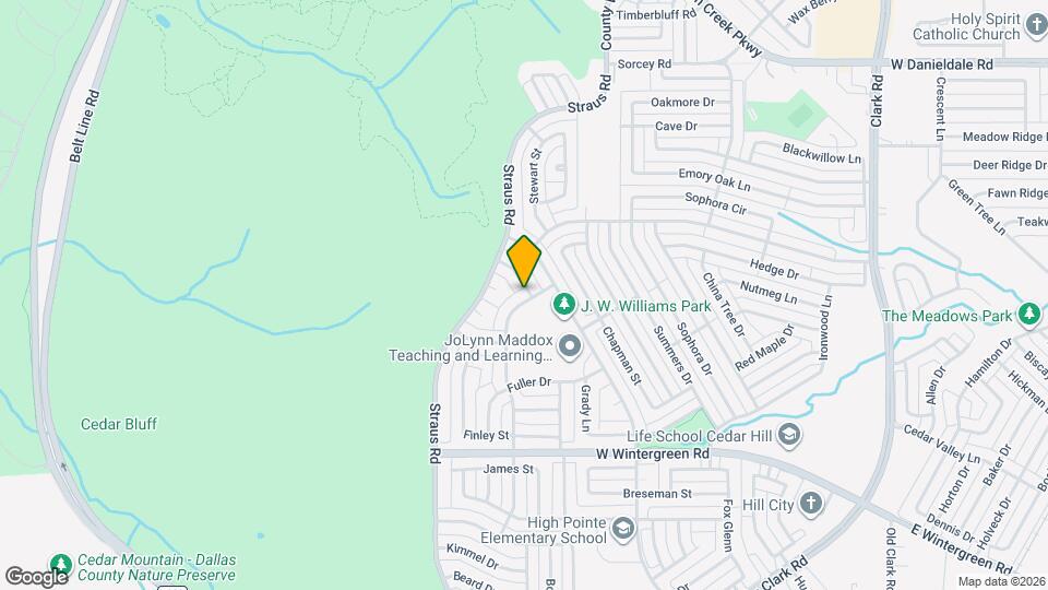 1599 Jesse Ramsey Blvd Map and Location Details