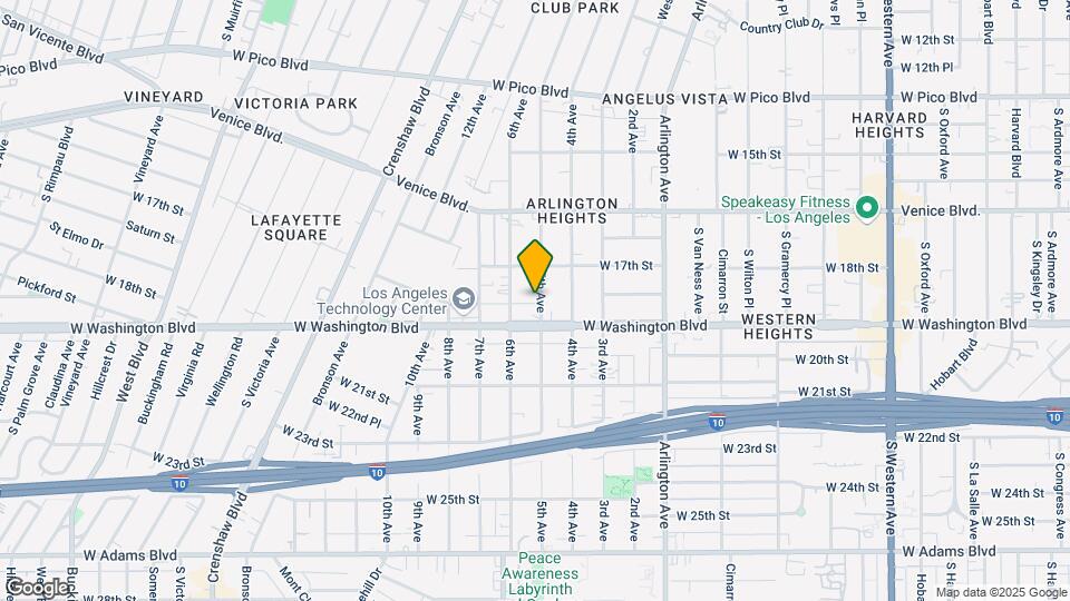 1737 5th Ave Map and Location Details