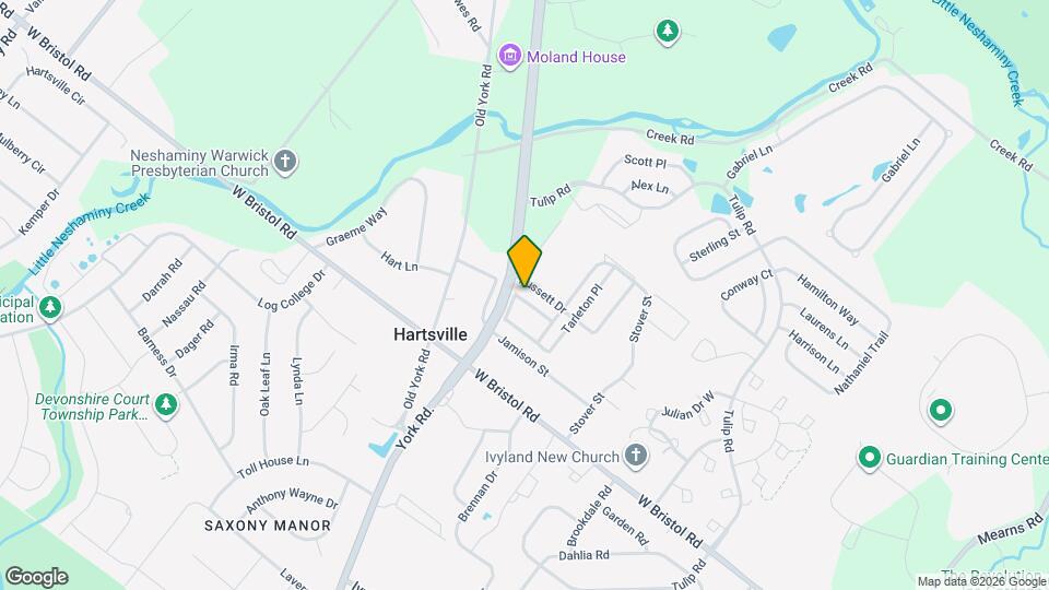 1011 Princeton Pl Map and Location Details