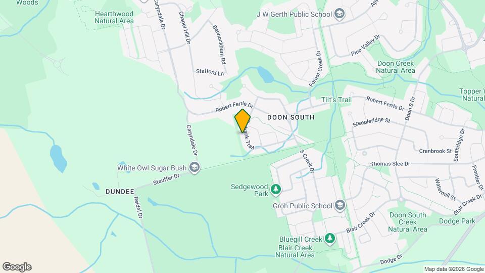 127 Elmbank Trail Map and Location Details