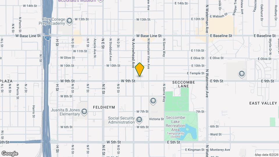 260 W 9th St Map and Location Details