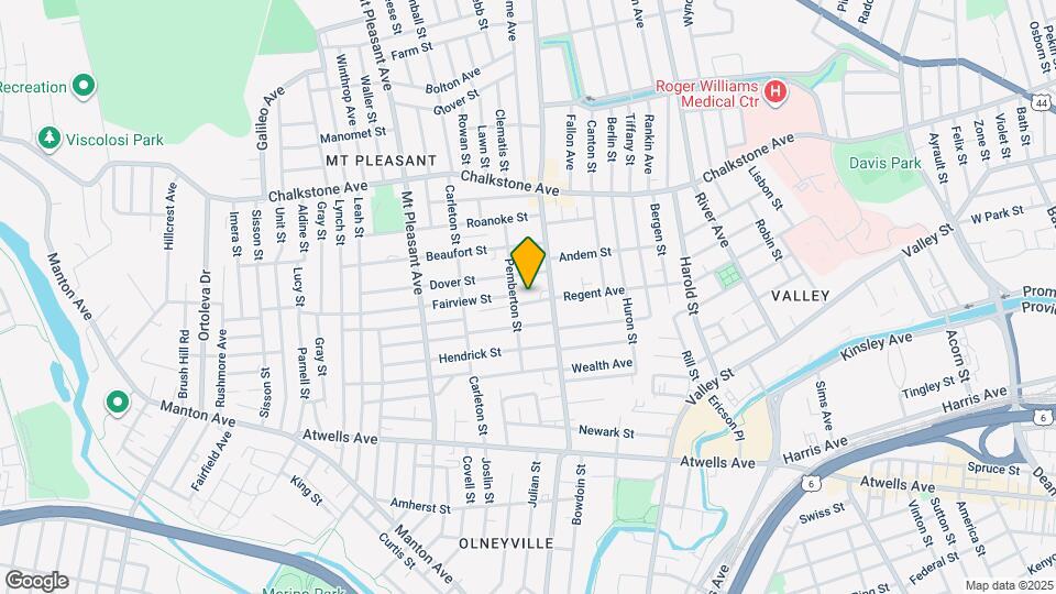 25 Amity St, Unit 2 Map and Location Details