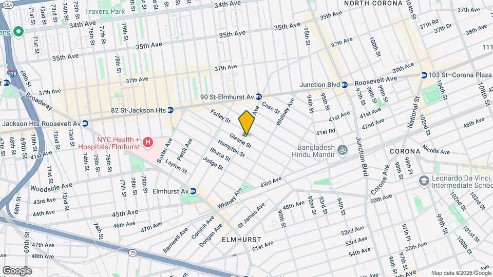 8812 Elmhurst Ave Map and Location Details