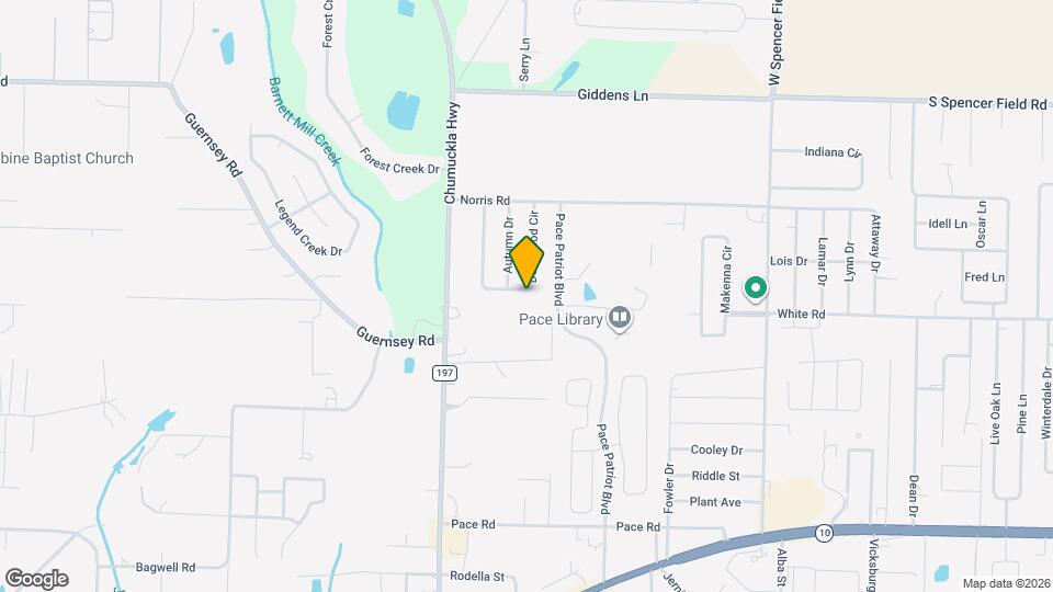 3965 Deerwood Cir Map and Location Details