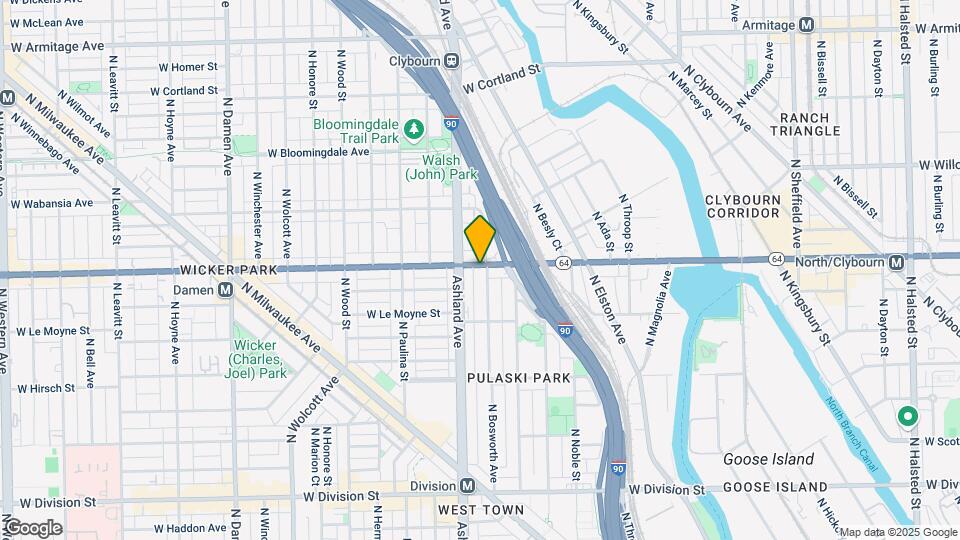 1545 W North Ave, Unit 210 Map and Location Details