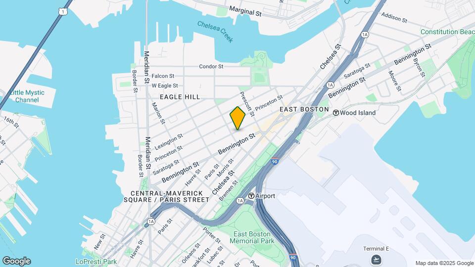 311 Saratoga St Mapa y Detalles de la Ubicación