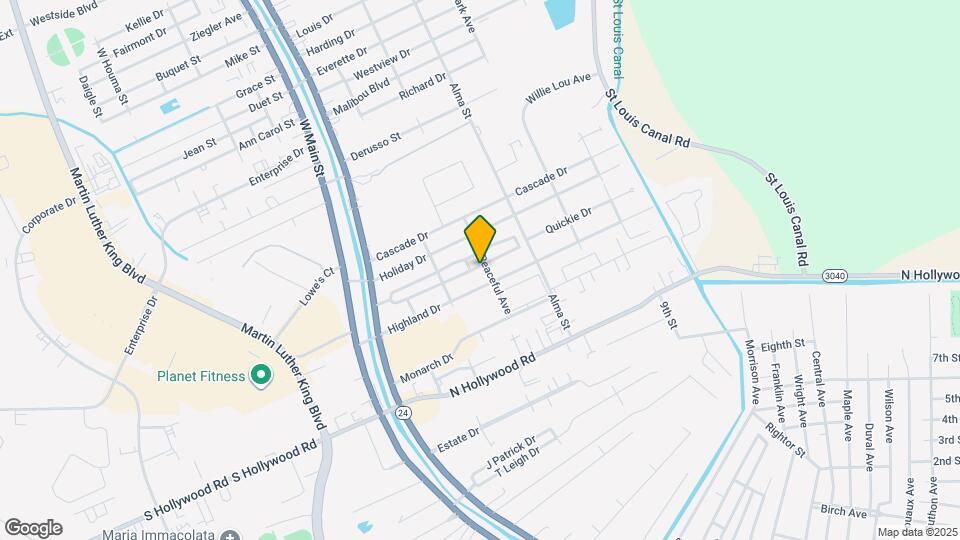 406 S French Quarter Dr Map and Location Details