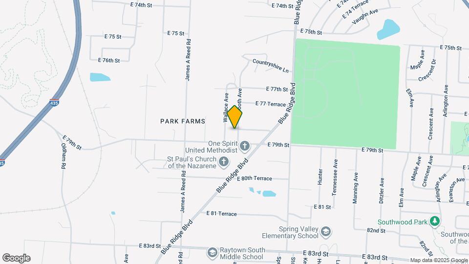 7804 Booth Ave Map and Location Details