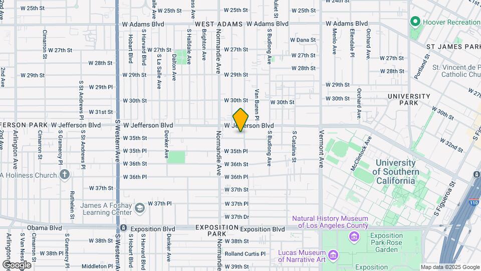 1331-1335 W 35th St Map and Location Details
