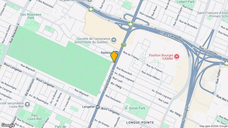 7065-7085 Sherbrooke Rue E Map and Location Details