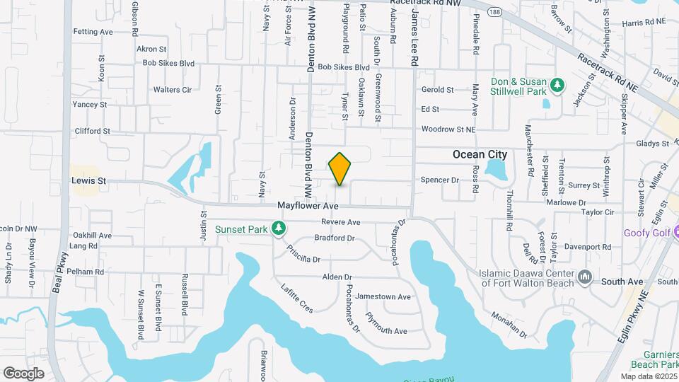 613 Colonial Dr Map and Location Details