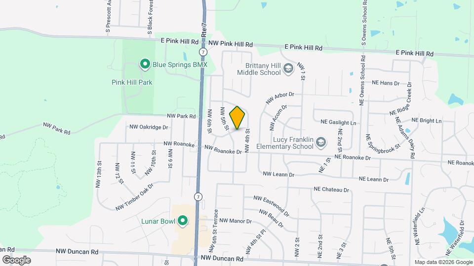 408 NW Palmer Dr Mapa y Detalles de la Ubicación