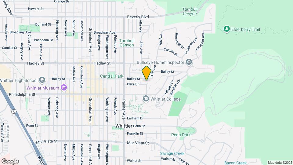 13535 Olive Dr Mapa y Detalles de la Ubicación