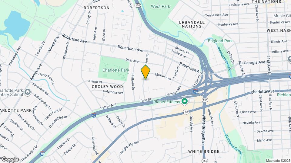 528 Stevenson St Map and Location Details