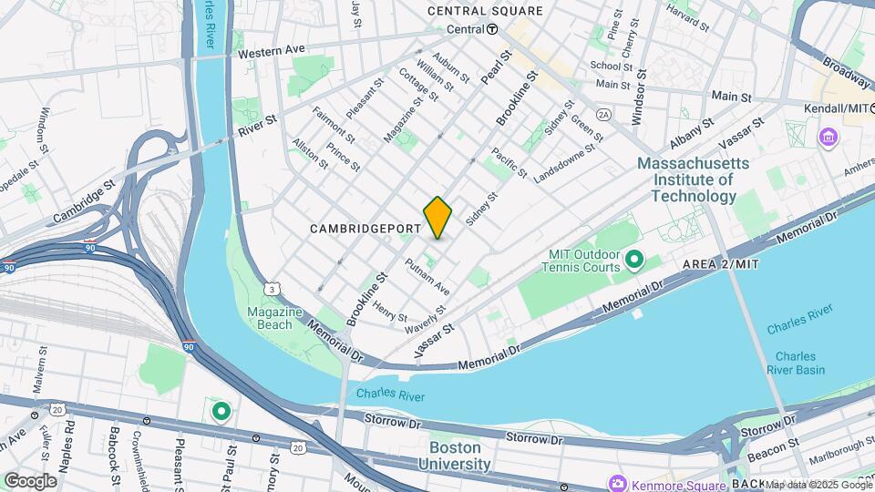 65 Allston St Map and Location Details