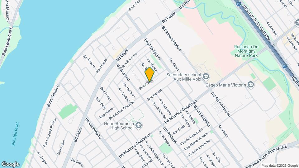 6348 Pierre Rue Map and Location Details