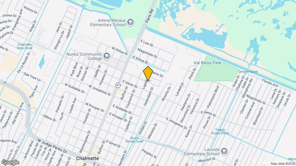 416 E Liberaux St Map and Location Details