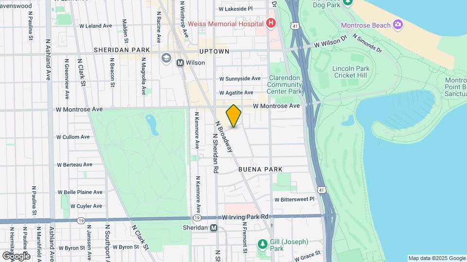 923-925 W Cullom Ave Map and Location Details