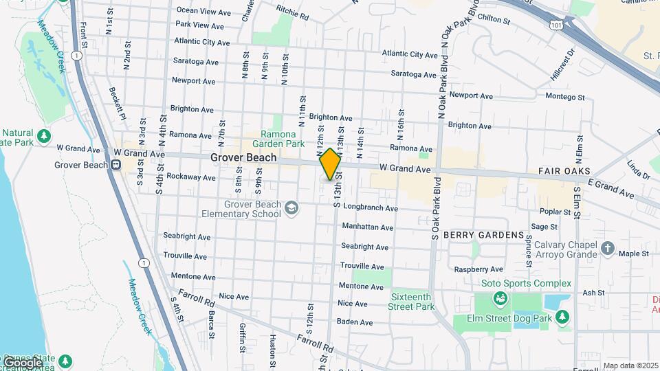 200 S 13th St Mapa y Detalles de la Ubicación