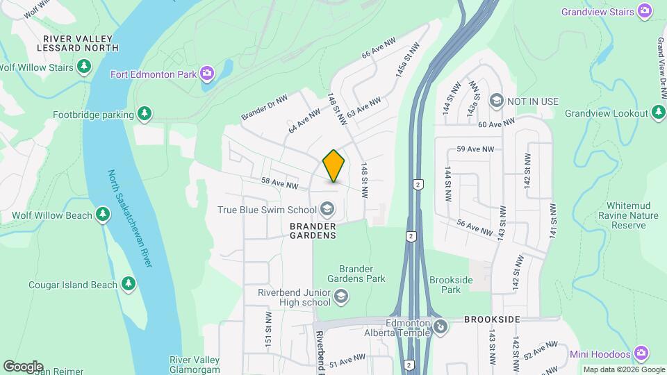5837 Riverbend Rd NW Map and Location Details