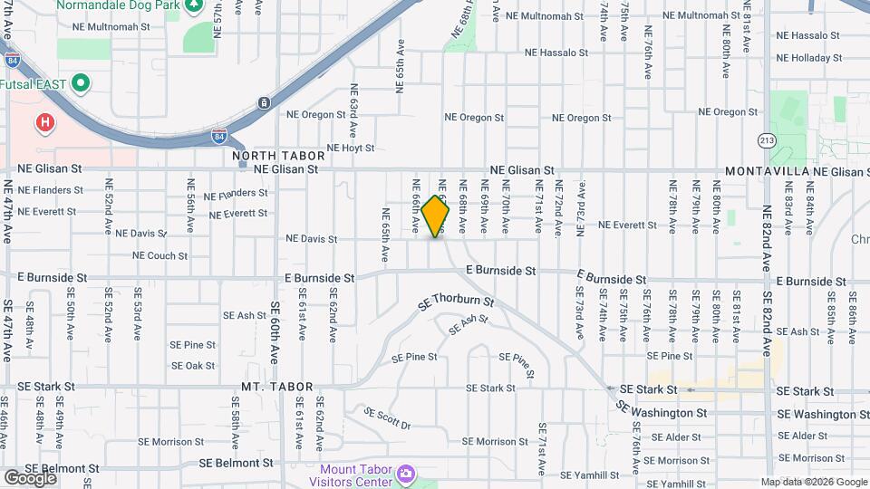 6680 NE Davis St Mapa y Detalles de la Ubicación
