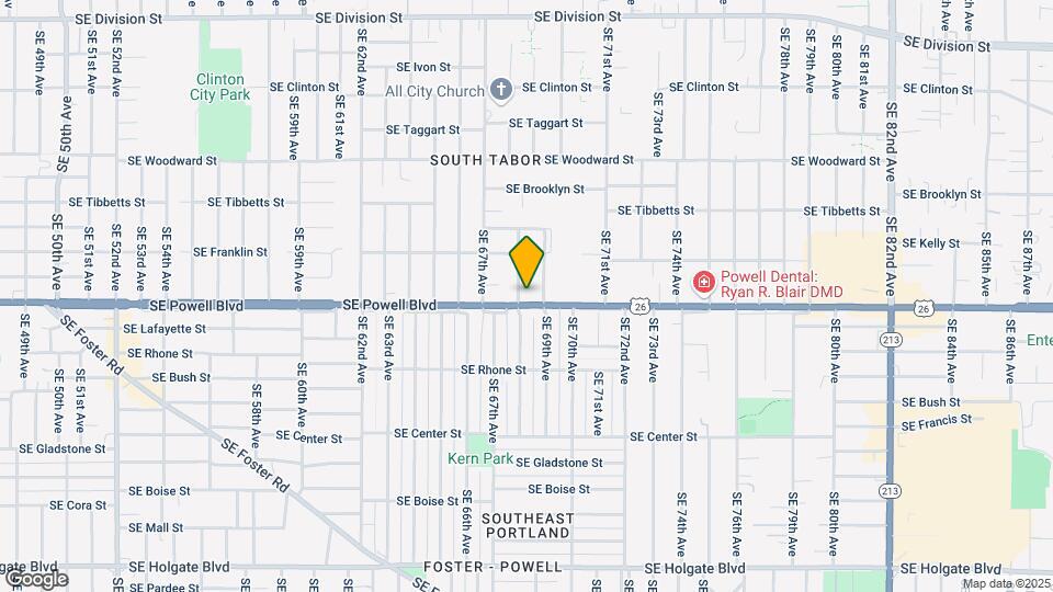 3430 SE 68th Ave Map and Location Details
