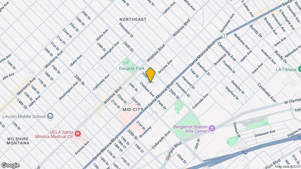 2456 Arizona Ave, Unit 3 Map and Location Details