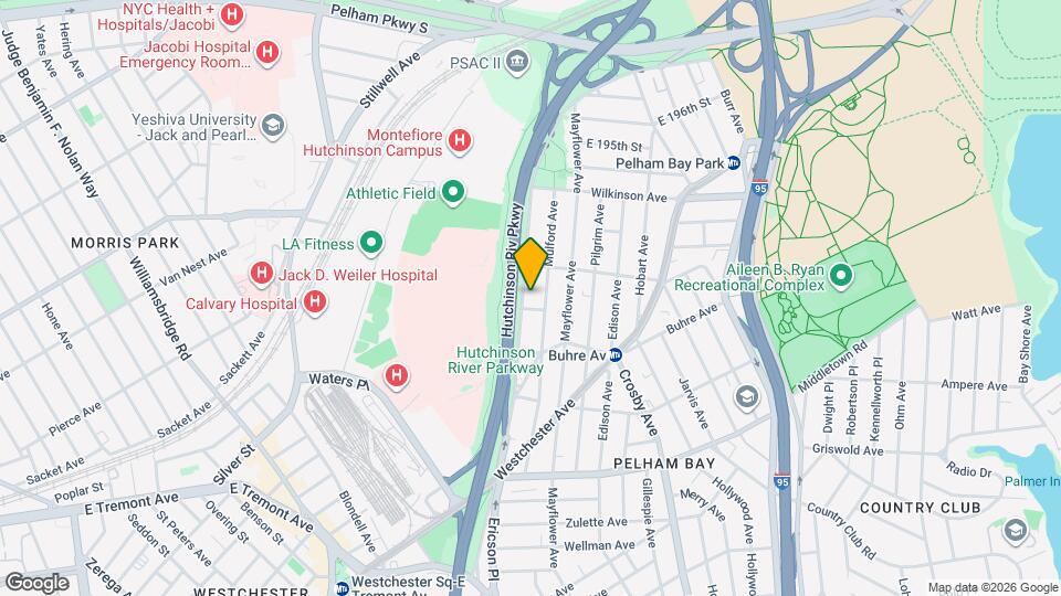 1858 Hutchinson Riv Pkwy Map and Location Details