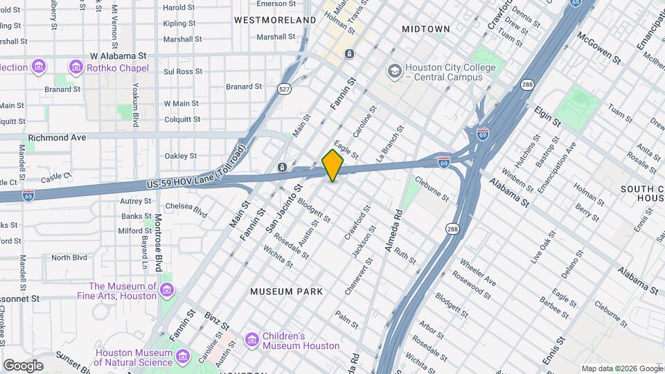 1323 Rosewood St Map and Location Details