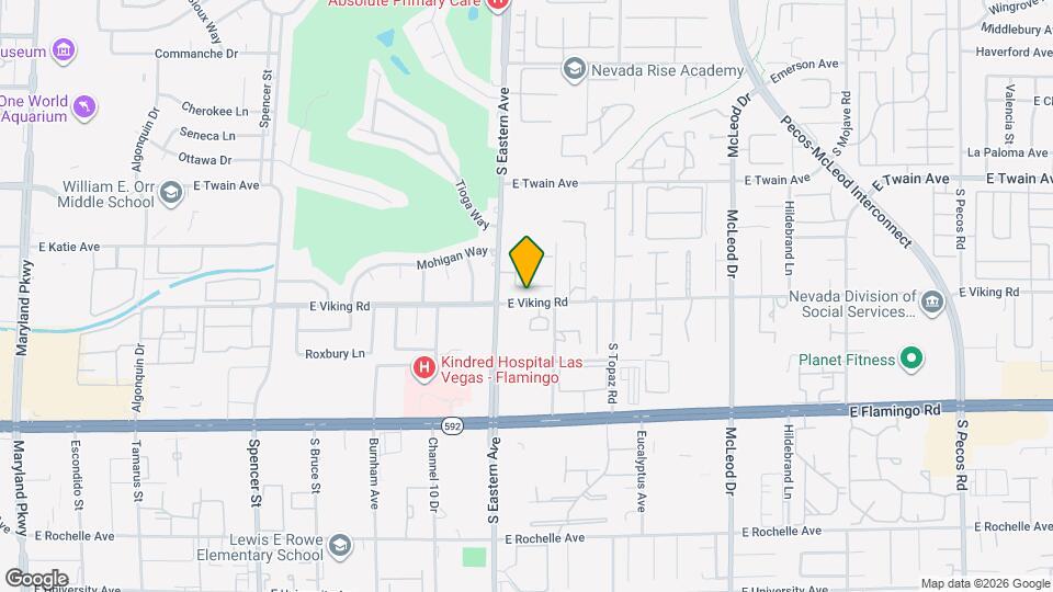 2451 Domingo St Map and Location Details