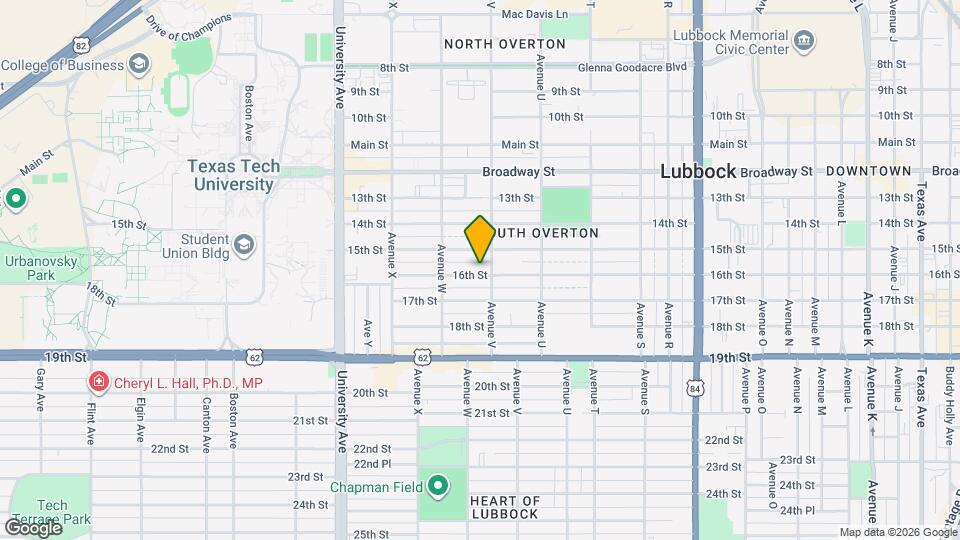 2206 16th St Map and Location Details