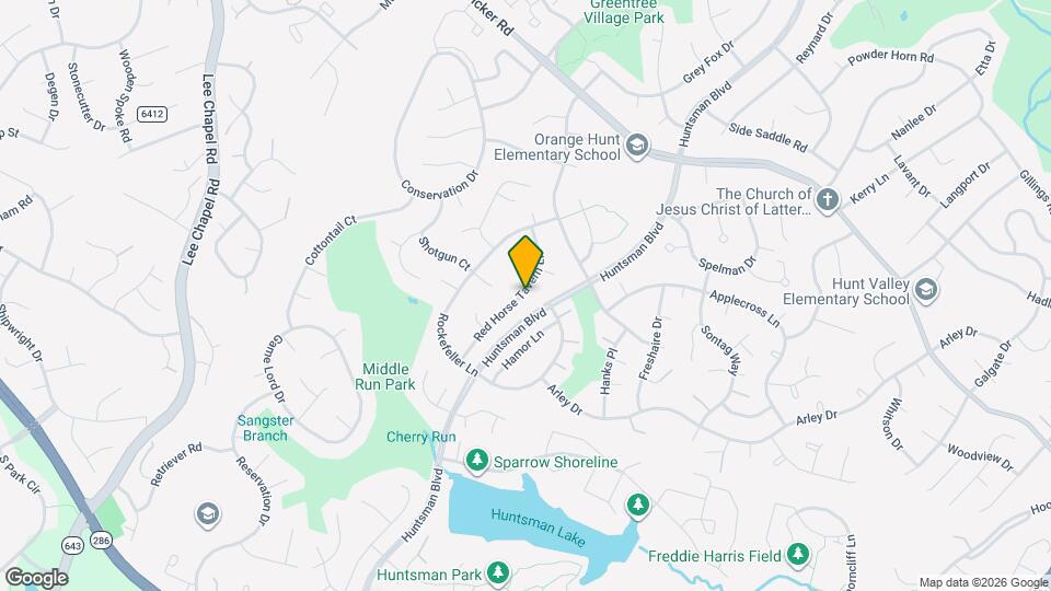 7123 Red Horse Tavern Ln Map and Location Details