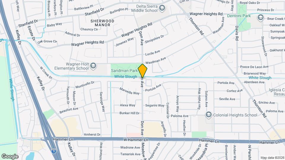 Don Avenue Condominium Rentals Map and Location Details